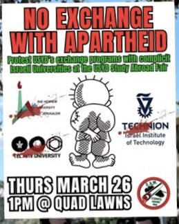 PeterCronau's tweet photo. Anti-war posters are not permitted to include drawings of blood drops, rules Sydney Uni. 

University’s bizarre support for Israel continues, despite ending of investigation of poster. 

“In its decision USyd now demands that ‘the image incorporating blood splatter or similar violent imagery is not to be used again on University Lands’.”

https://t.co/UAsMoPtVMy
