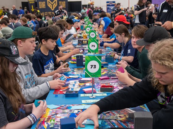 GamingGen's tweet photo. 🏆 The Indianapolis Regional Championship has come to an end!

We know this weekend had a few unexpected battles outside of the game, but the Pokémon community showed exactly why it’s one of the best. Thank you for your patience, understanding as we worked through the challenges.

Congratulations to all of our competitors, and safe travels home! ✈️💙