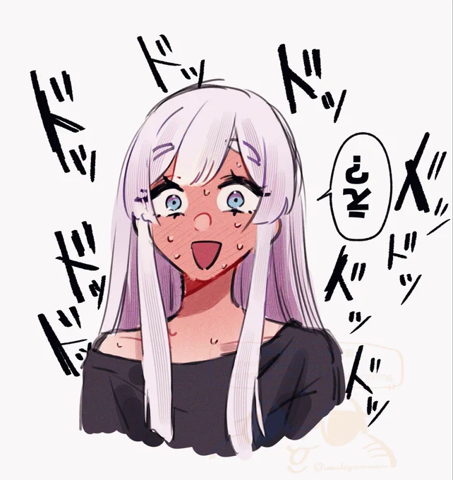 ヤチヨさんが不意をつかれて滝汗流してドカ焦りするとこ見たくない?と聞かれたら死ぬほど見たい🐙 