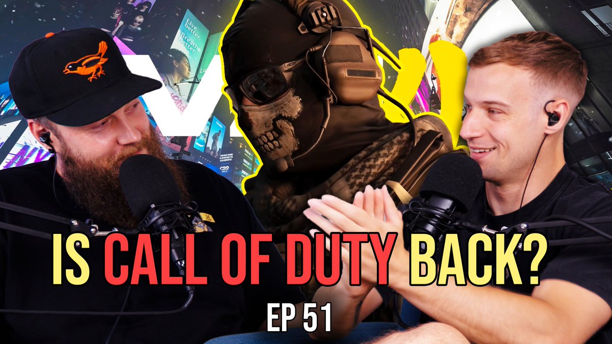 SkillBasedPod's tweet photo. Ep 51 is up!
Is Call of Duty back? We talk about our first impression of Call of Duty Modern Warfare 4. 
We also talk about Marvel Rivals and ARC Raiders, Fable, GTA VI, Halo and more!
https://t.co/JW7LqzH2xd https://t.co/wA6Ce2j59T