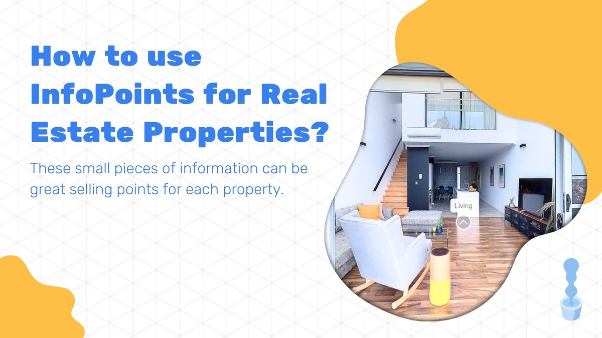 VirtualToursAus's tweet photo. Unlock the magic of InfoPoints &amp; boost your real estate game! 🏡✨ Want to know how to make your listings pop with interactive charm? Dive into our latest blog for pro tips that will dazzle &amp; delight! Click here to discover more: https://t.co/UdZopDaTPp 🌟🔑 #RealEstateWins https://t.co/bNoEryICBv