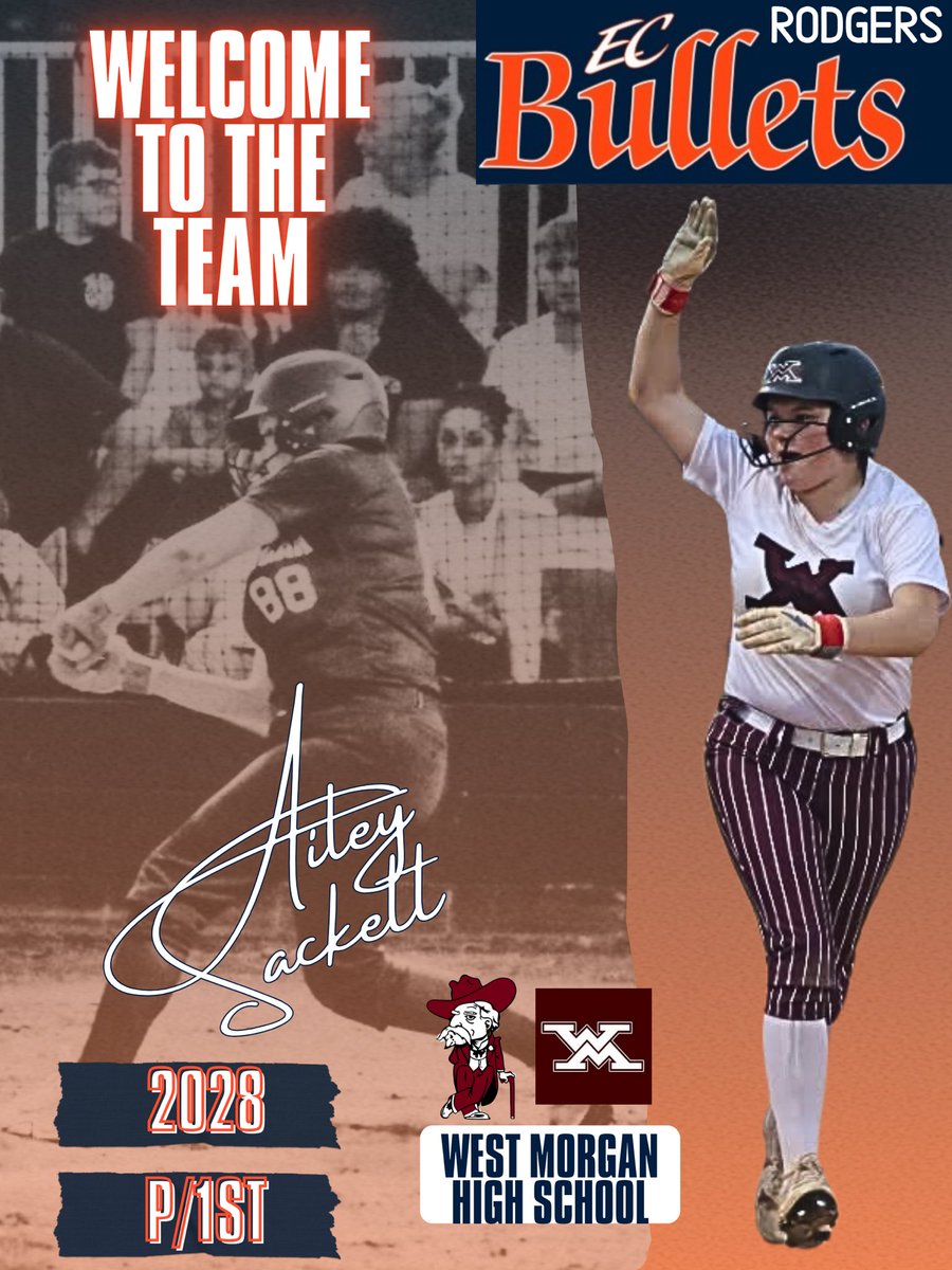 ECBulletRodgers's tweet photo. We’re excited to welcome another new member, Ailey Sackett, to the EC Bullets Rodgers fam!! #sowhatnowwhat #havefun #BU #begreat https://t.co/Rc0FznSbHd