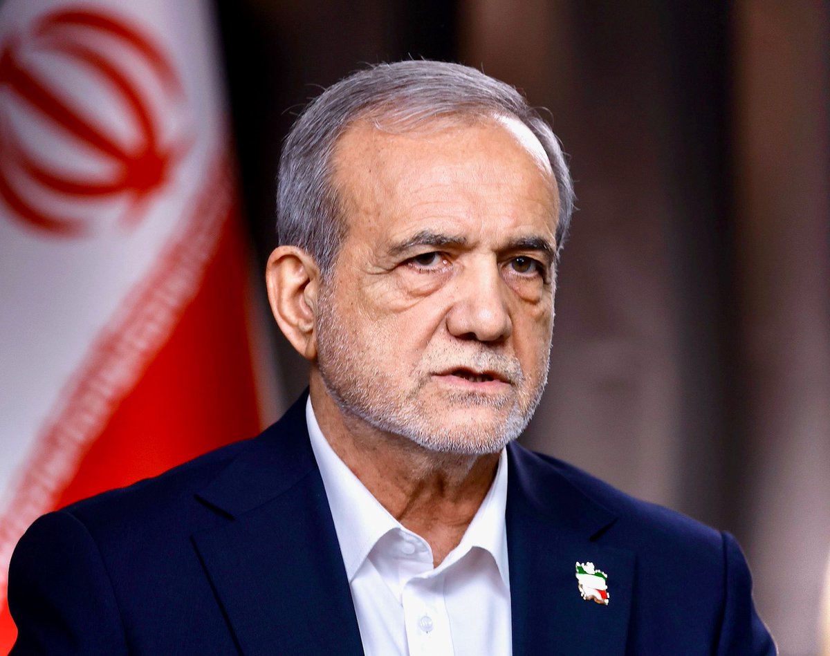BRICSinfo's tweet photo. JUST IN: 🇮🇷 Iran says reports that President Masoud Pezeshkian has resigned are false. https://t.co/jjKrlwcyLb