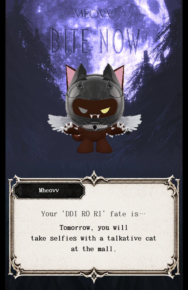 MHEOVV's tweet photo. @weMEOVV Curious about who that talkative cat is! https://t.co/TPif1cp0g8