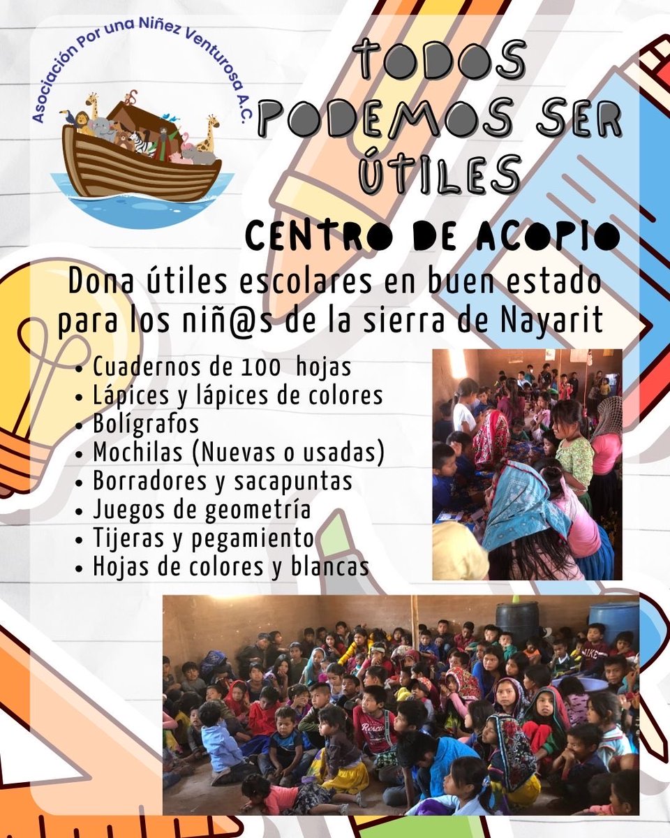 nventurosa's tweet photo. Tu apoyo es muy importante. Participa con nosotros a través de tu #Donativo https://t.co/zxWeWCswl3