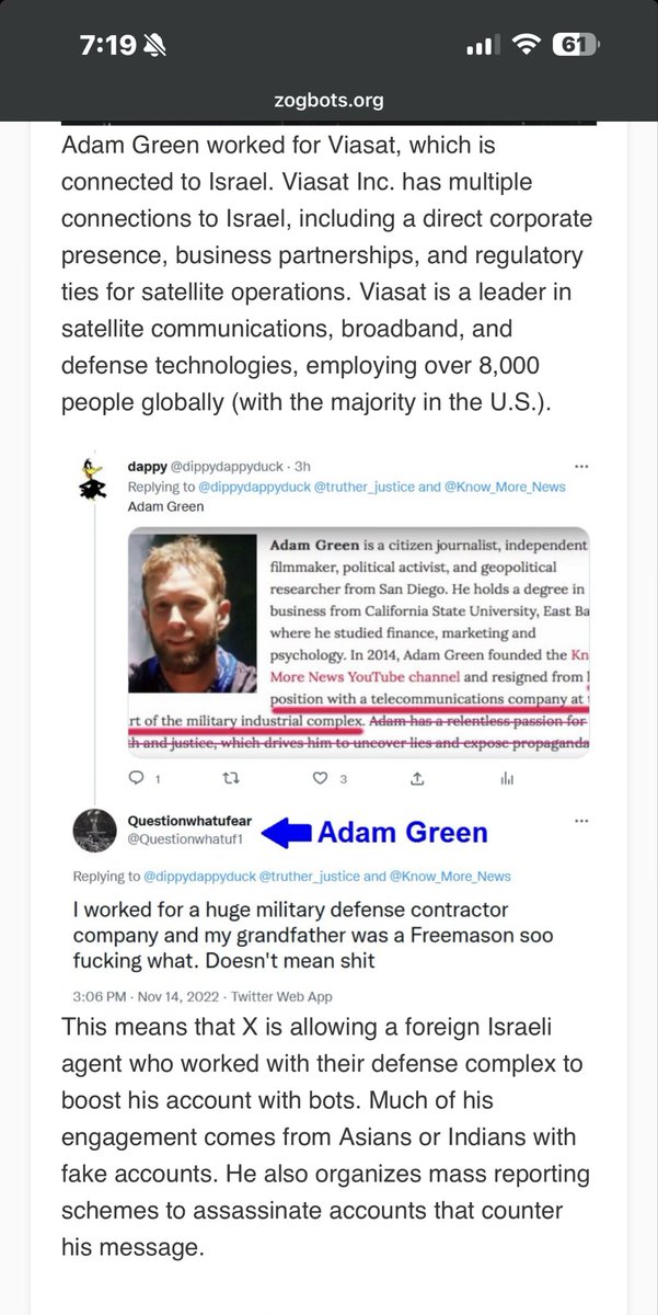 AdamicSpirit's tweet photo. @TruthForgeX You’re an Adam Greenberg zealot?

You read his AI slop? Very high IQ of you.

You also give money to that meximutt HomoTits? 

Do yourself a favor and ditch the SPLC/ADL agents. https://t.co/eqUWueFqrg