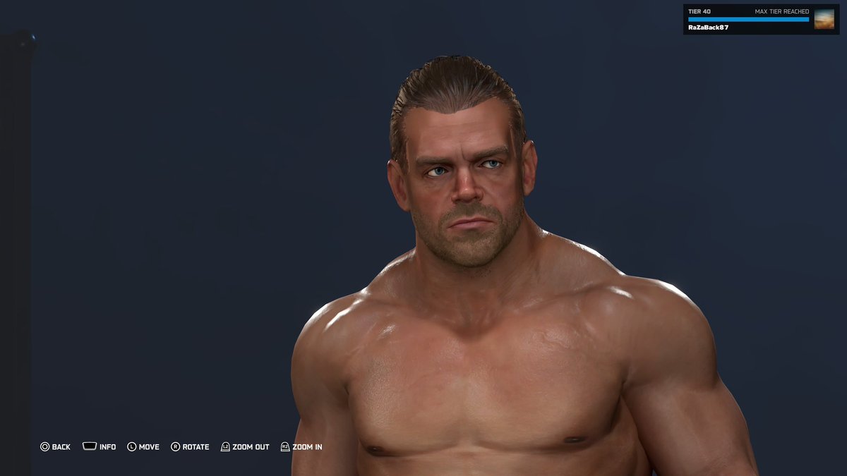 RaZaBack2021's tweet photo. Tweaks made to the jaw line as suggested and other places and added his final attire he was ment to wear vs punk also added a hair line https://t.co/fxwrsLojJ2