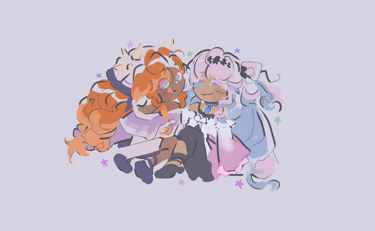 noctemint's tweet photo. happy pride month 🧡🤍🩷 https://t.co/cVru0PyrPK