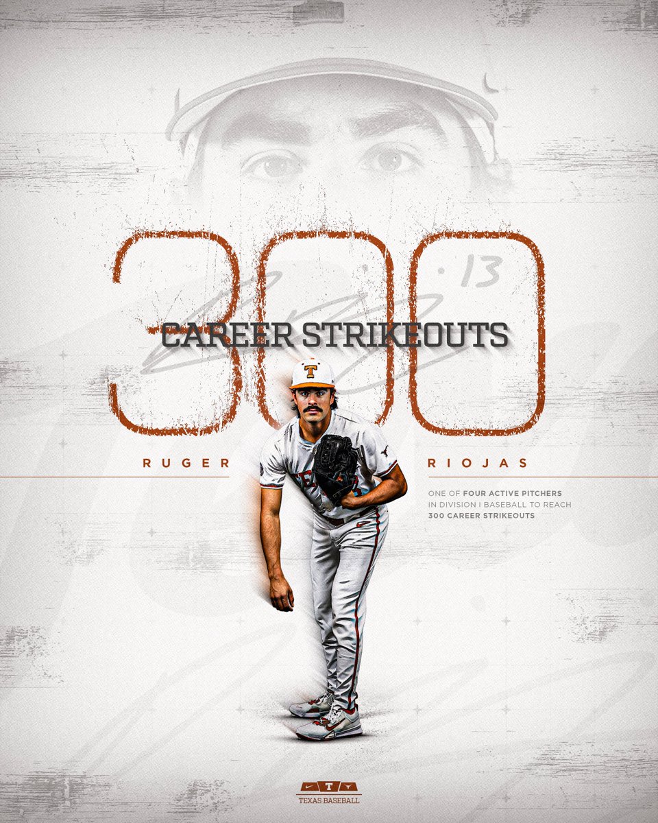 TexasBaseball's tweet photo. rare air 🤘

#HookEm | @RugerRiojas_19 https://t.co/wsj73hXF0d