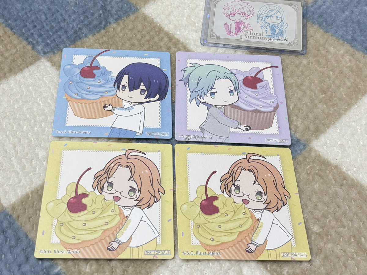 交換】うたプリ BGS BMC BE MY CUPCAKE エポス 抽選 コースター C賞 譲