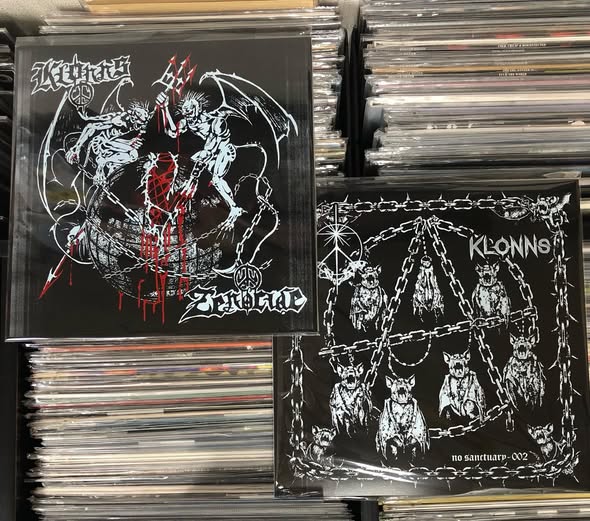 KLONNS // ZENOCIDE / SPLIT LP 発売!! 東京を拠点に活動する