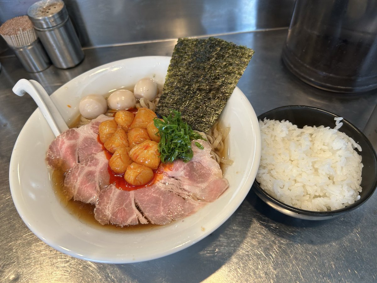 weminind's tweet photo. さんじ行きました。
今日はご飯まだ残ってた！
ホタテユッケ今日も最高でした！ https://t.co/ATtaCKnyQp
