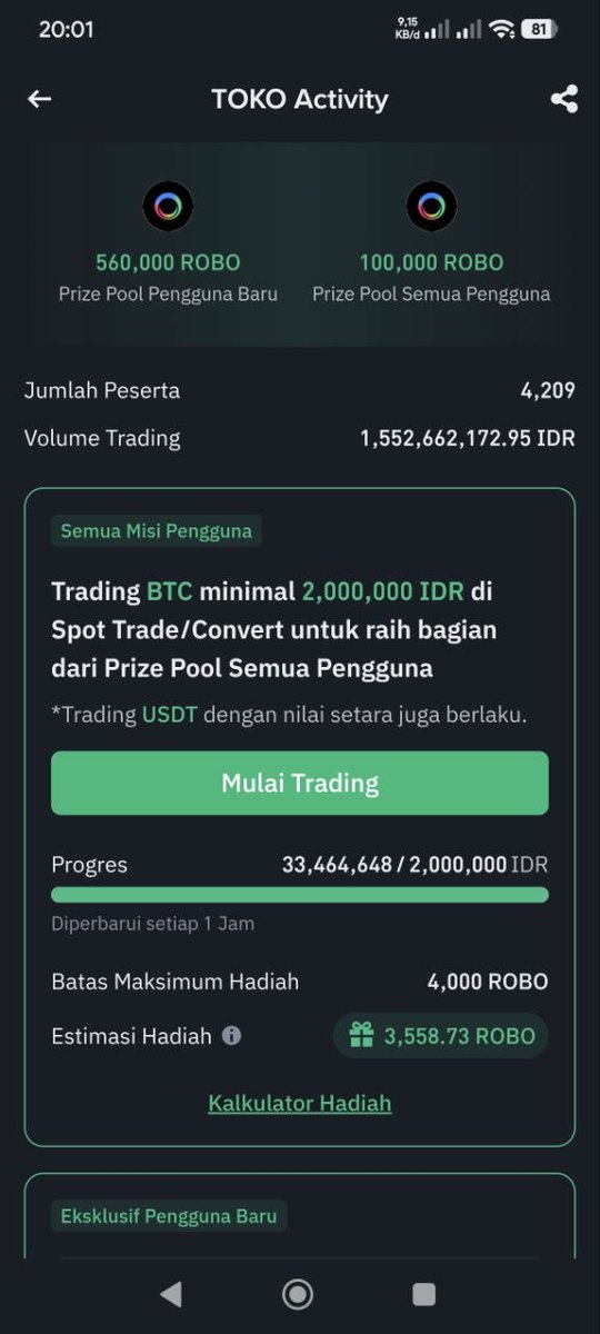 eth112233's tweet photo. @Tokocrypto Sudah ikutan $ROBO Cashback Phase 3 !

@MUnitedFR 
@MuniLima
@andricuanterus

Link :
https://t.co/AdVHbxBDNc https://t.co/5RPCjvZNn4