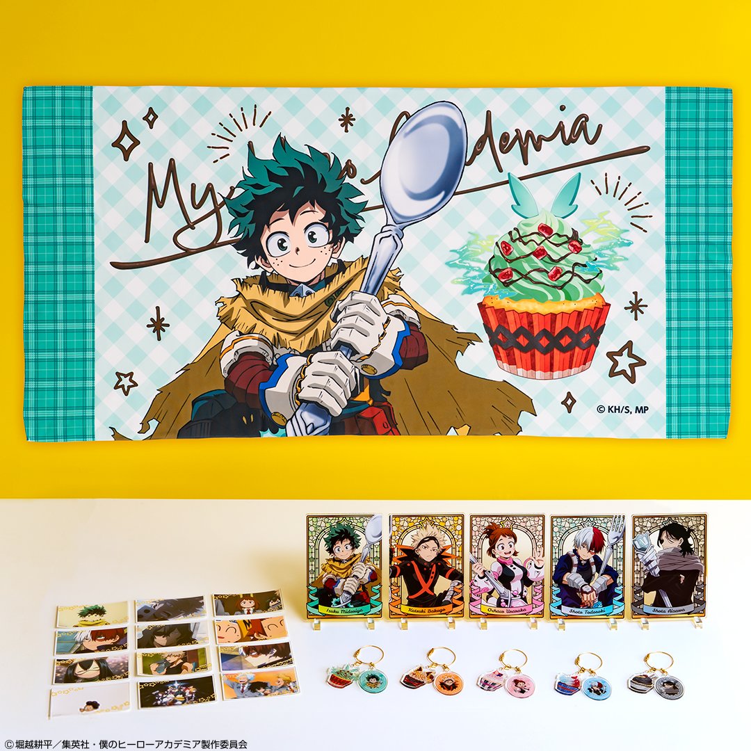 heroaca_ev's tweet photo. ／
　#雄英オープンスクール 横浜会場では
　3つのミニゲームが登場中‼
＼

✊見学！"個性"把握ルーレット
🧁作れ！カップケーキ
🫧みんなで！雄英ガラポン

是非ご挑戦ください💨💨
https://t.co/BxPgSUdwtU
#heroaca_a #ヒロアカ https://t.co/gSg4lSXn0J