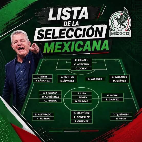 RZ__Sports's tweet photo. Estos son los 26 convocados por #JavierAguirre para defender a México 🇲🇽 en el Mundial https://t.co/HynGZMwptk