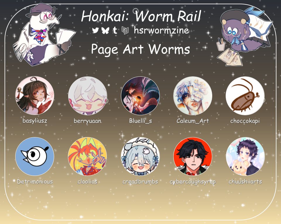 hsrwormzine's tweet photo. 🖌️ Page Artist Worms (1/3) https://t.co/0lBC5G4gDE