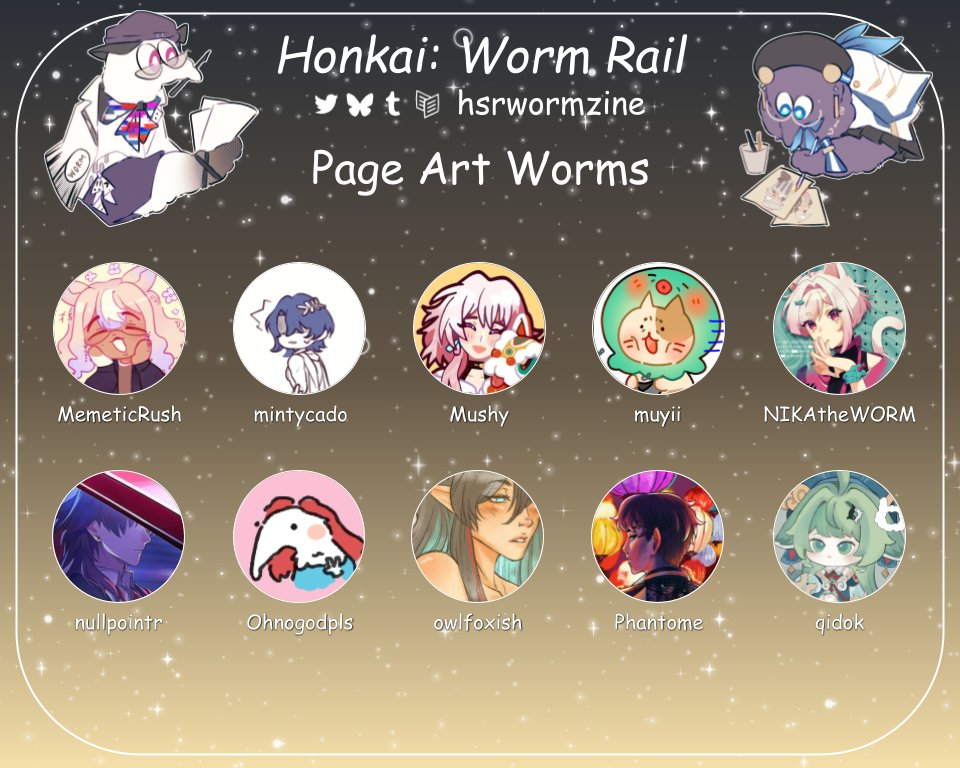 hsrwormzine's tweet photo. 🖌️ Page Artist Worms (2/3) https://t.co/bbJgMis66y