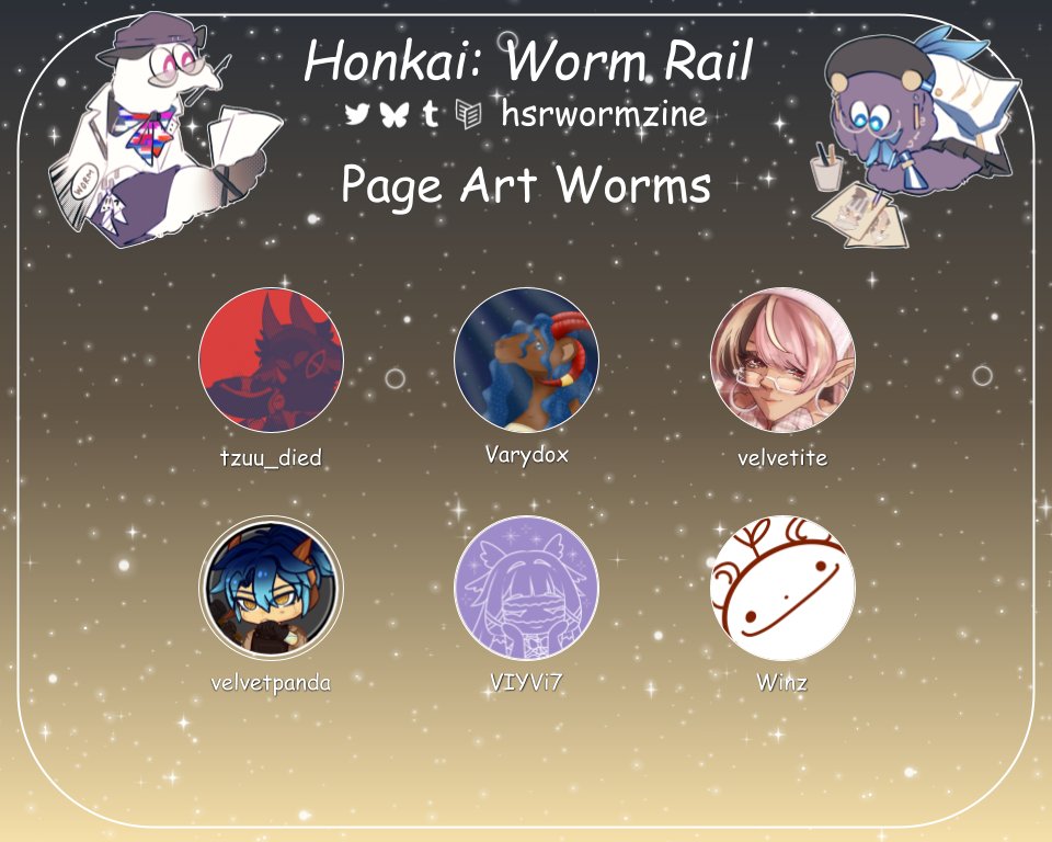 hsrwormzine's tweet photo. 🖌️ Page Artist Worms (2/3) https://t.co/bbJgMis66y