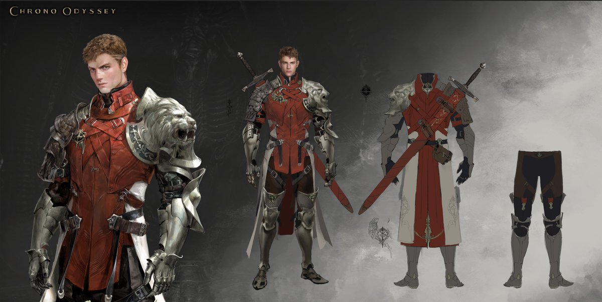 ChronoOdyssey's tweet photo. The Swordsman does not simply endure the front line.
They control it.
Whether pressing forward with heavy strikes or standing firm behind a shield, this class is designed around balance, discipline, and resolve. https://t.co/tDy91JH3cy