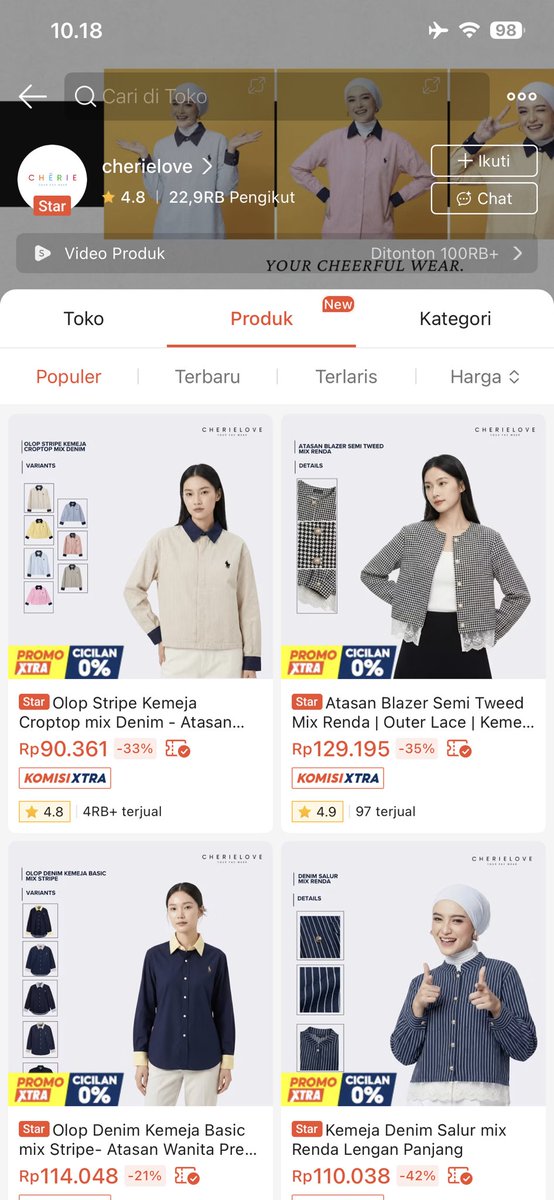 Airapeje's tweet photo. GILA BERASAN NEMU HIDDEN GEMS😭

Cakep smuaa pliss😩🤍
Store ini dibuat khusus buat kita bingung mau check out yang mana 😭🛒✨

Satu baju masuk keranjang ❌
Semua masuk keranjang ✅😭💕 https://t.co/9KIDVQuL3l