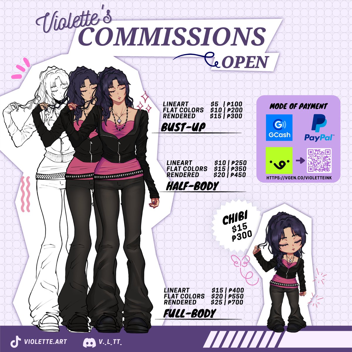 Violette_Ink's tweet photo. !!Looking for Clients!!

I need to raise up to $100 for my school supplies before i start college. If youre looking for artists to commission, please do consider helping me out, thank you🙇‍♀️

$0/$100

Vgen: https://t.co/OwrefGEWRE

#ArtComm #Vgen #Vgencomm #artmoots https://t.co/fCjc9IxCr0