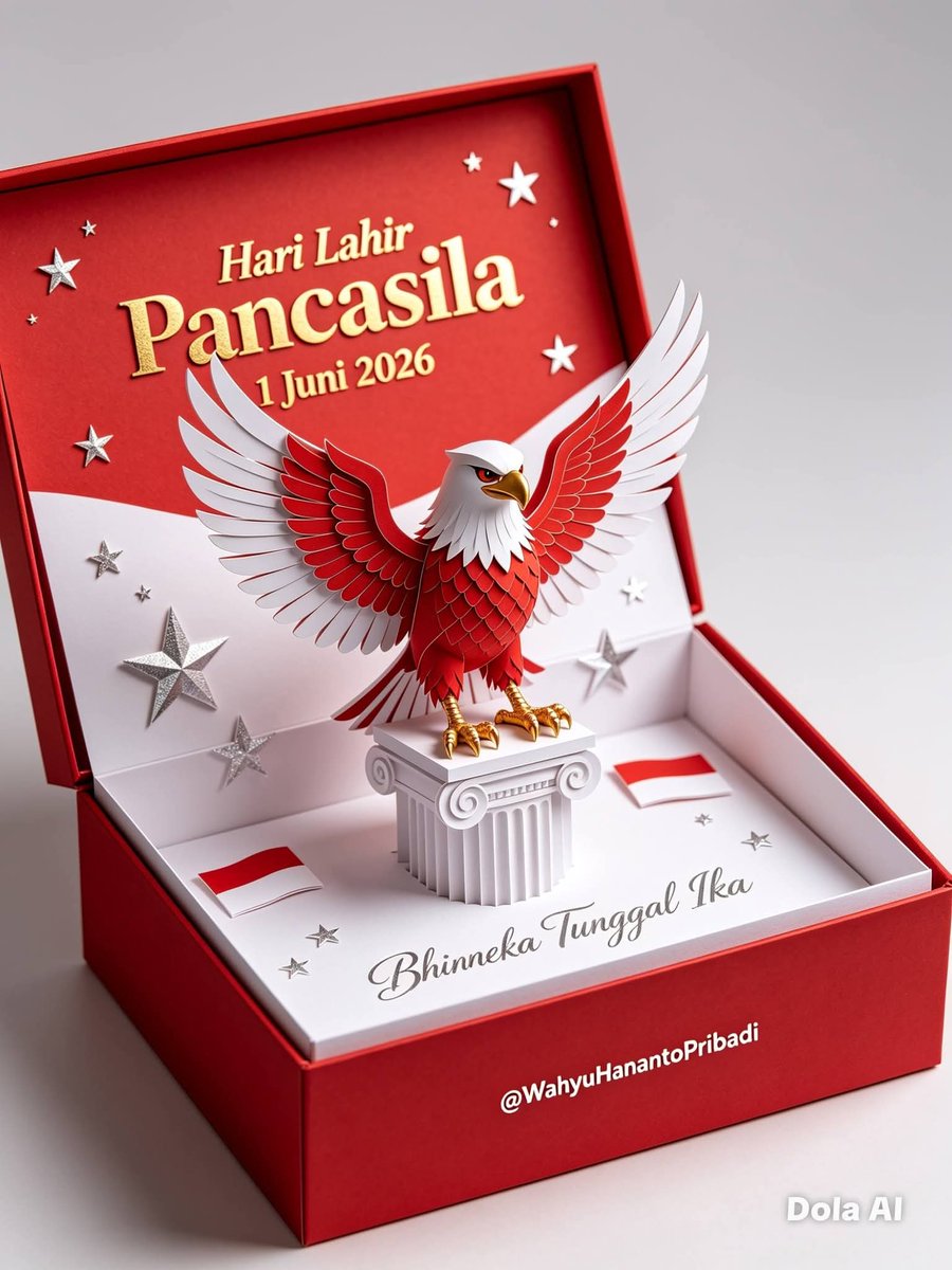 Liandaud2's tweet photo. "Pancasila Pemersatu Bangsa, Fondasi Perdamaian Dunia". 

Selamat Hari Lahir Pancasila!
Jayalah Indonesiaku!

#KemendesaPDT
#BangunDesaBangunIndonesia
#BPSDMKemendesaPDT
#BersamaTPPBangunDesa https://t.co/ljEpYVJArC