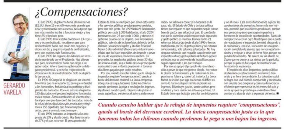 corral_s's tweet photo. Muy bien Gerardo Varela. Has descrito una realidad siniestra. Porque todo lo dicho, se arreglará.
No hay otra opción. https://t.co/D4np39FTsz