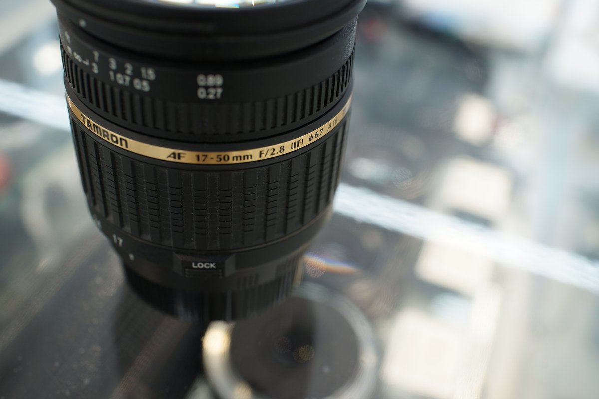 TAMRONのModel A16 SP AF17-50mm F2.8 XR Di IIは2006年に登場した