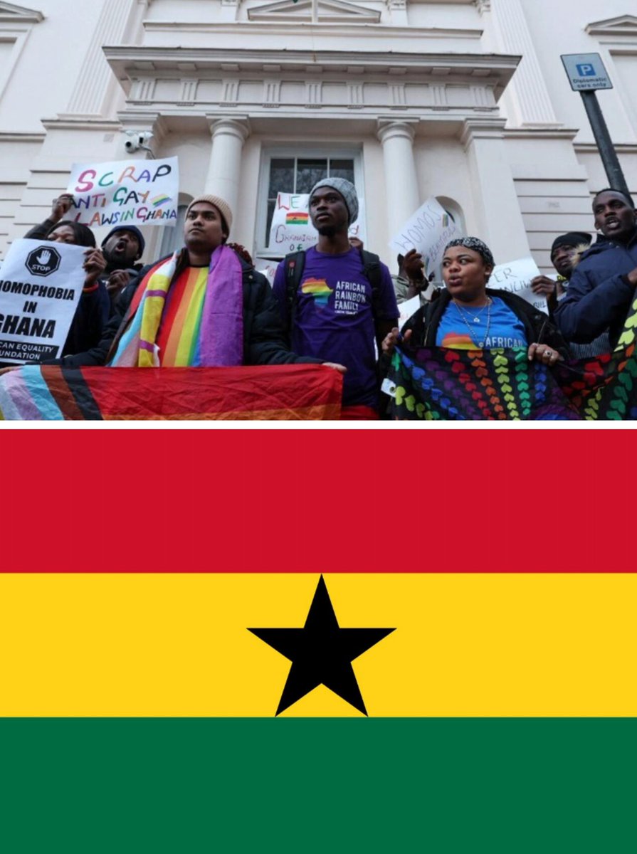 NoticiasMir's tweet photo. #Ghana ha aprobado una ley que criminaliza a su propia población con una orientación sexual o identidad de género distinta. Activistas denuncian que fomenta el odio y las agresiones contra minorías y mujeres, al considerarla una ley machista. @NoticiasMir https://t.co/plUjRehASf