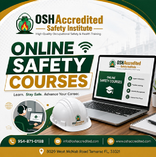 oshaccredited's tweet photo. Learn at your own pace with our online safety courses. OSHAccredited Safety Institute provides 24/7 access to life-saving knowledge.
#OnlineCourses #SafetyEducation #Elearning #WorkSafe #OSHAccredited https://t.co/kYp5poIwTE