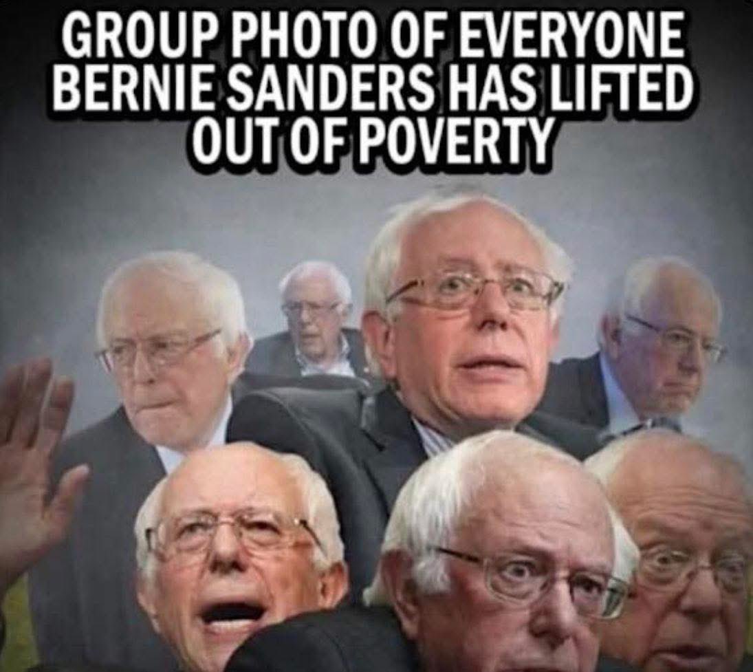 MaryRuwart's tweet photo. He had worked so hard living off of you and me. https://t.co/U32r4fSFfo