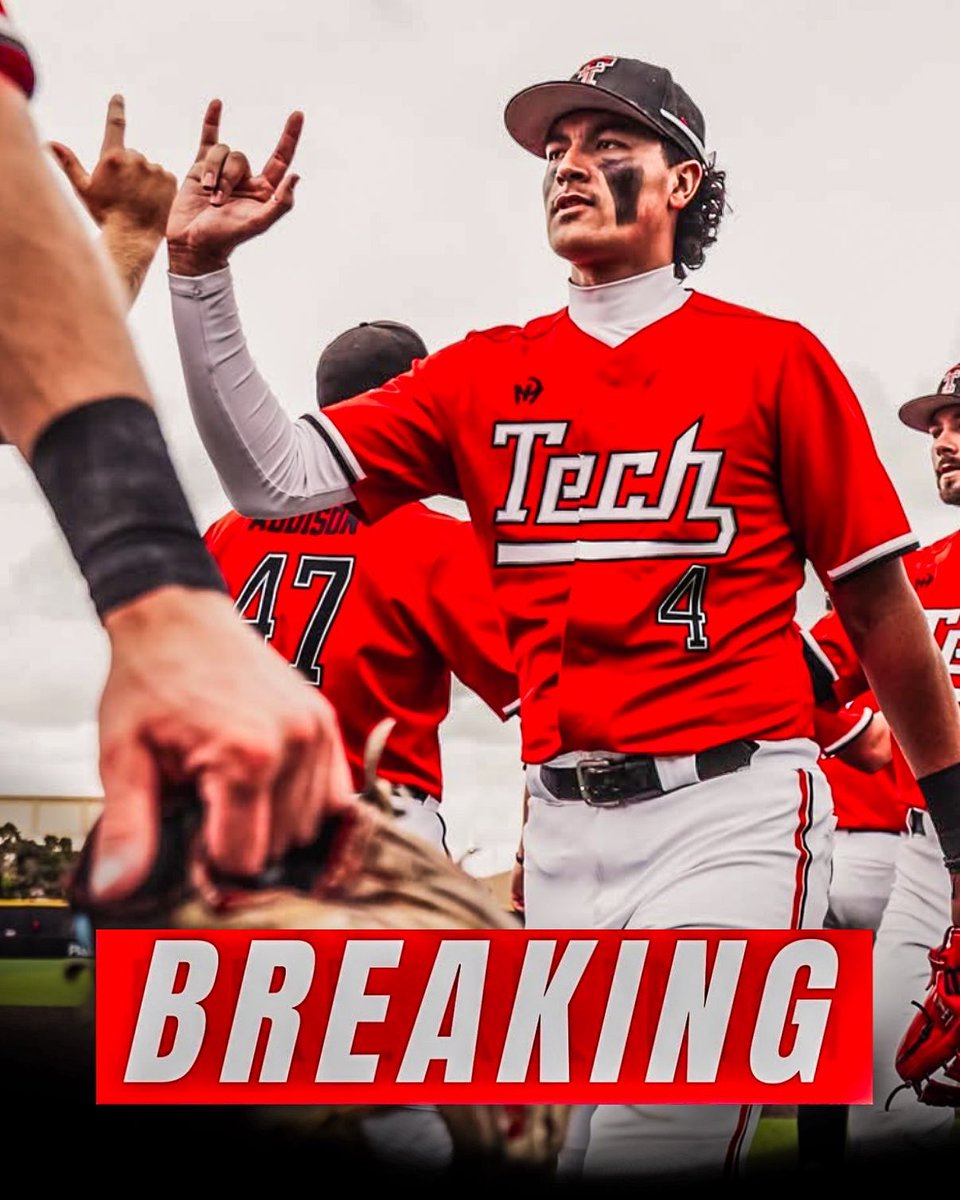 _aroundthehorn_'s tweet photo. Transfer🚨Texas Tech freshman SS Linkin Garcia is entering the transfer portal. This year he played in 55 games and hit .338 with 25 XBH showcasing elite defense at SS. 
A projected top 20 pick in the 2027 draft, Linkin will be one of the best gets in this entire portal cycle. https://t.co/mKMsEHUVEQ