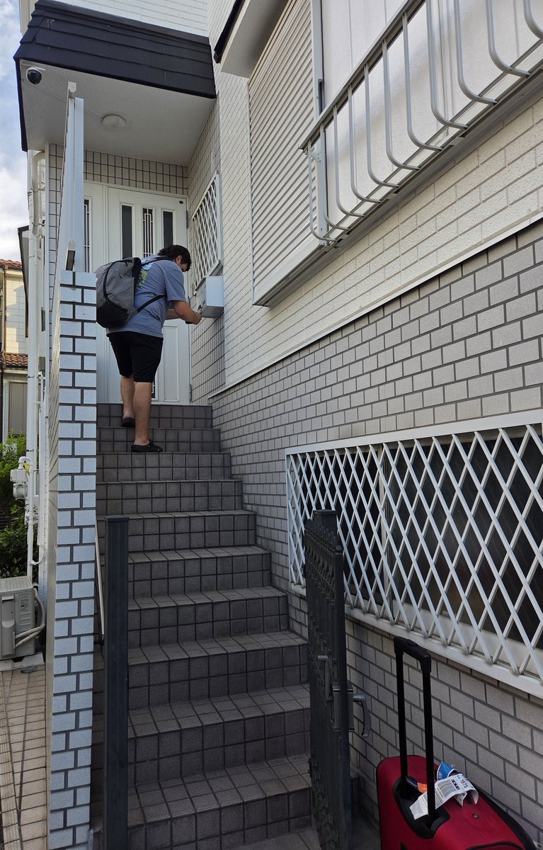 Burning_mama47's tweet photo. We made it! 🧳🇯🇵

I want to take a moment to say how incredibly grateful I am for my Waylon. So proud of him for making this journey with me and I truly could not have done this without him- especially hauIing our luggage up 2 sets of stairs 😰

I can't wait for him to experience everything this trip has to offer. There is nothing more valuable in life than experiencing other cultures, and I just know he is going to have the most amazing time.

Ive been overwhelmed with gratitude,  I don't even have the words. The prayers, the kind messages, the love and support from so many of you carried me through what has been one of the hardest journeys of my life. I felt every single one of them.

The trip was long and my 
body is really struggling right now 😞 — but we are here. And that feels like a miracle in itself...especially after a 24 hr delay due to negligence of AA.

Tomorrow, I have my initial consultation with Dr. Shojiro Kato, Director of Edogawa Hospital, where he will review my full case and medical history to confirm I am good to go for the treatment.