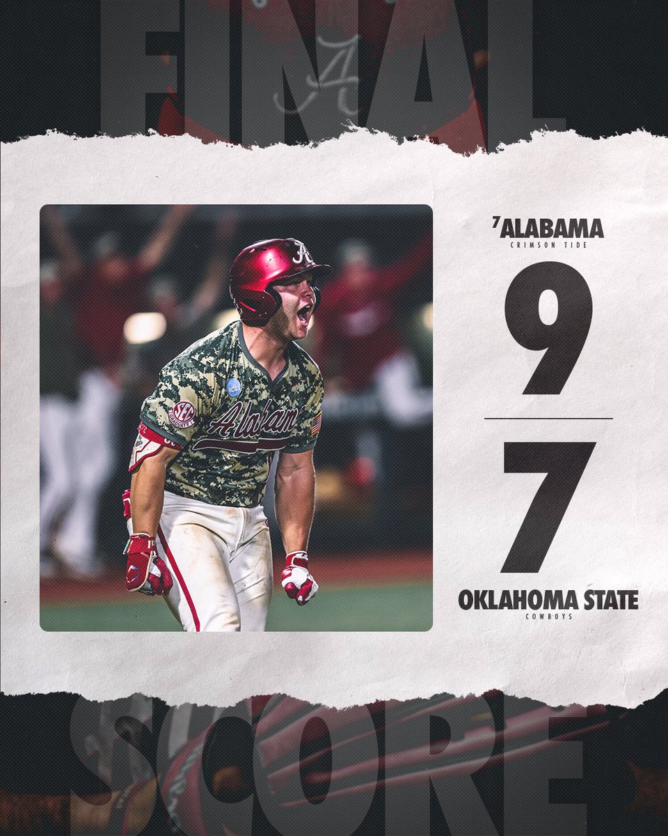 Alabama Baseball tweet media