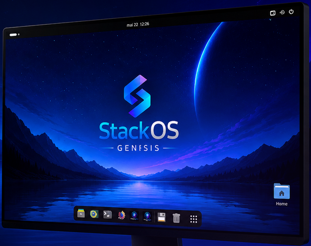 howtopam's tweet photo. StackOS Genesis is an original Linux distribution with its own visual identity, exclusive tools, and online repository. Built for  Performance and  Freedom!
https://t.co/ClYQNbM3yX https://t.co/juNDjpvl0f