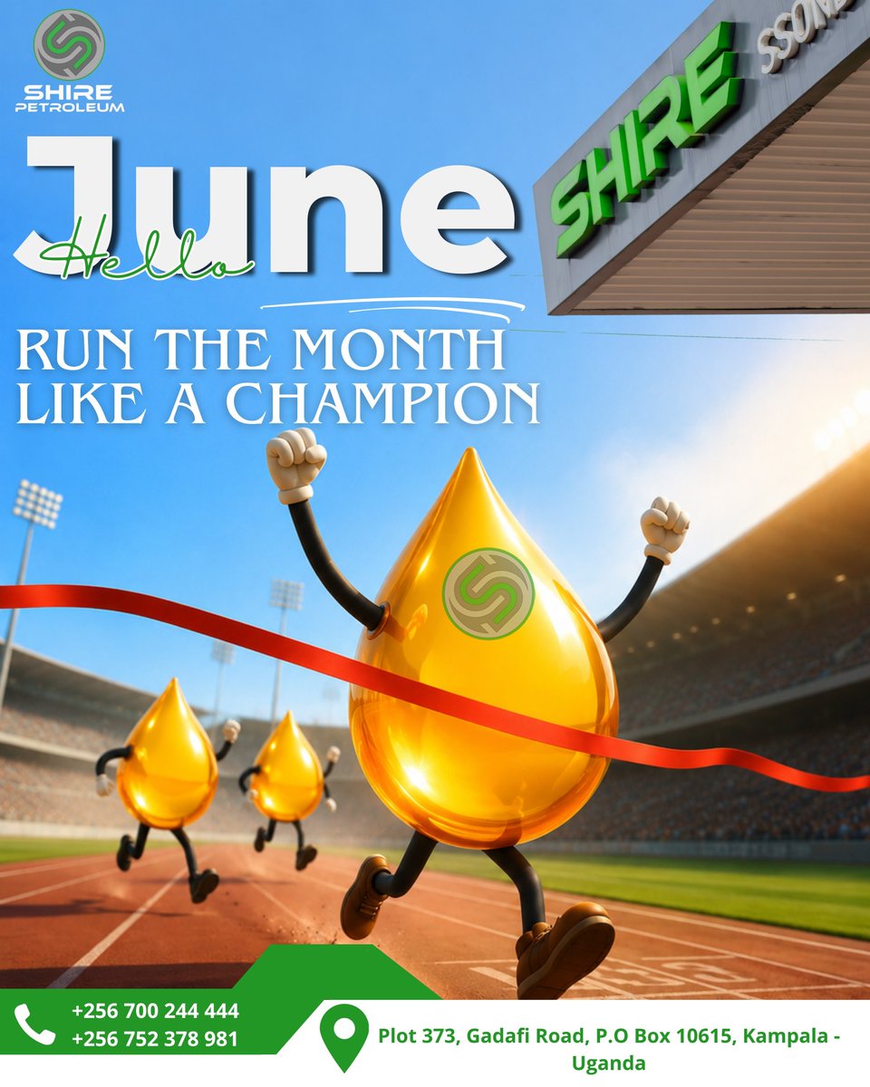 ShirePetroleum's tweet photo. ⛽ Hello June!
A new month, new roads, and new opportunities ahead. Thank you for trusting Shire Petroleum to fuel your journey. https://t.co/oySwSg3xoB