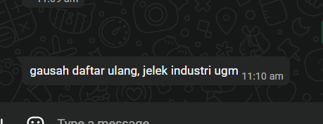 idontknowxyzz's tweet photo. ditambah goyah lagi temen kakakku bilang gini (dia anak industri ugm 24), duh tambah bimbang.. pls sarannya @snbtfess @base_snbt https://t.co/tWeEjS443R