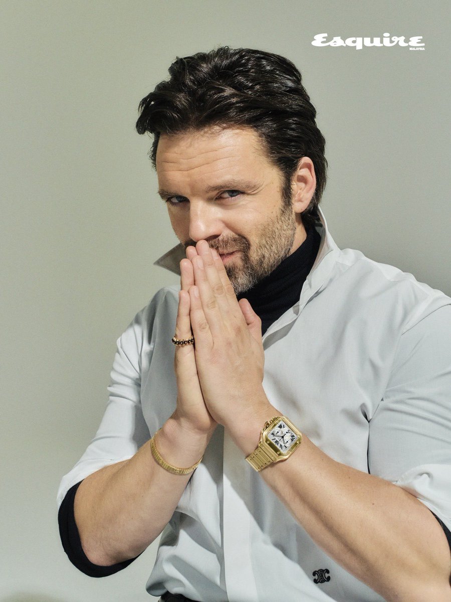 SStanMex's tweet photo. 📸 Más fotografías de Sebastian Stan para la edición de Junio de Esquire Malaysia. https://t.co/DhUz09ibcu