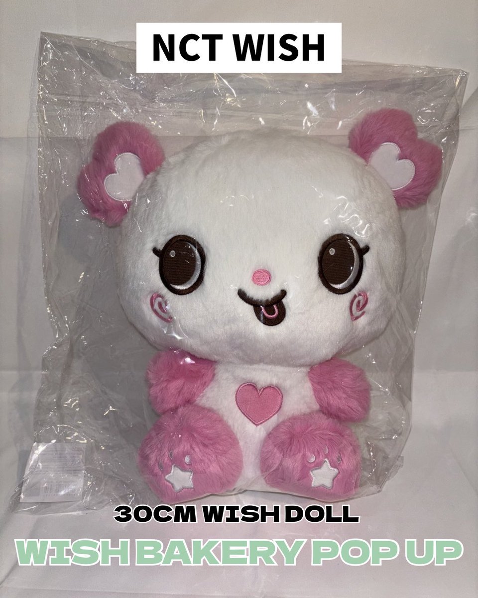 NCT WISH [WISH BAKERY] POP UP MD入荷しました🧁 •30CM WISH DOLL