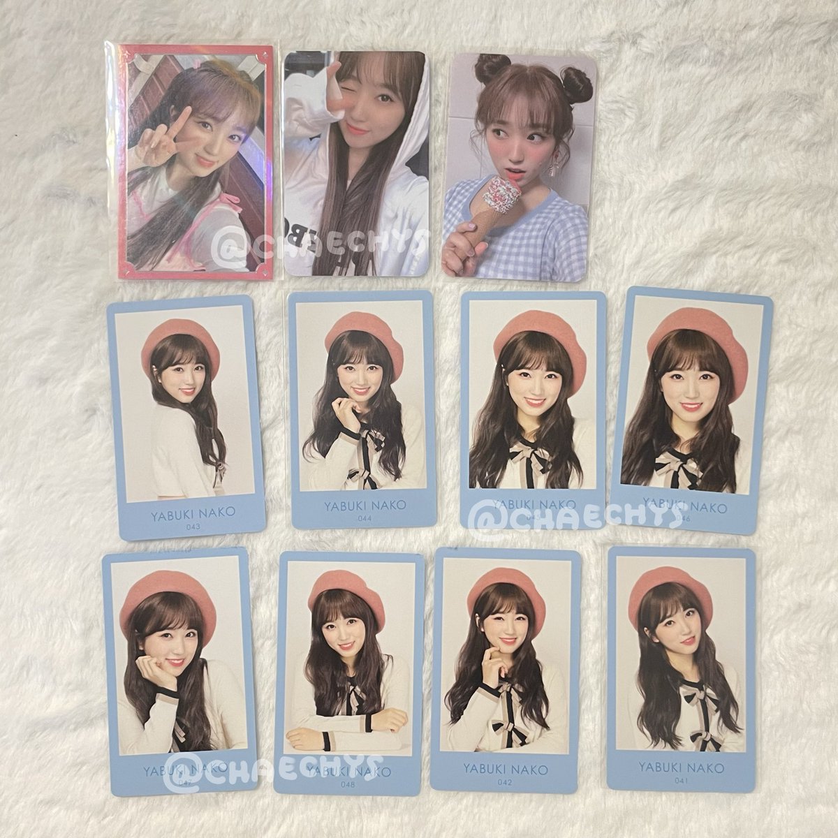 chaechys's tweet photo. wts nako izone 

all 150.- รวมส่ง

 #ตลาดนัดizone นาโกะ https://t.co/KCurk0axRo