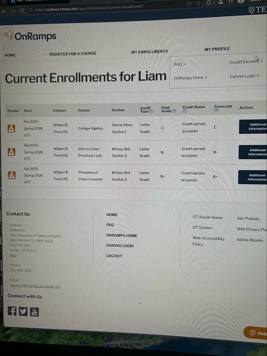 liam_laberge's tweet photo. Finished the year strong with my academics and earned 3 college course credits‼️

@coach_crumedy @Marcus_Gomez34 @donavon_west @CoachRyanBacak @Coach_RKessler @TravisTiger_FB @CoachDavis99 https://t.co/8L7jjehCXB