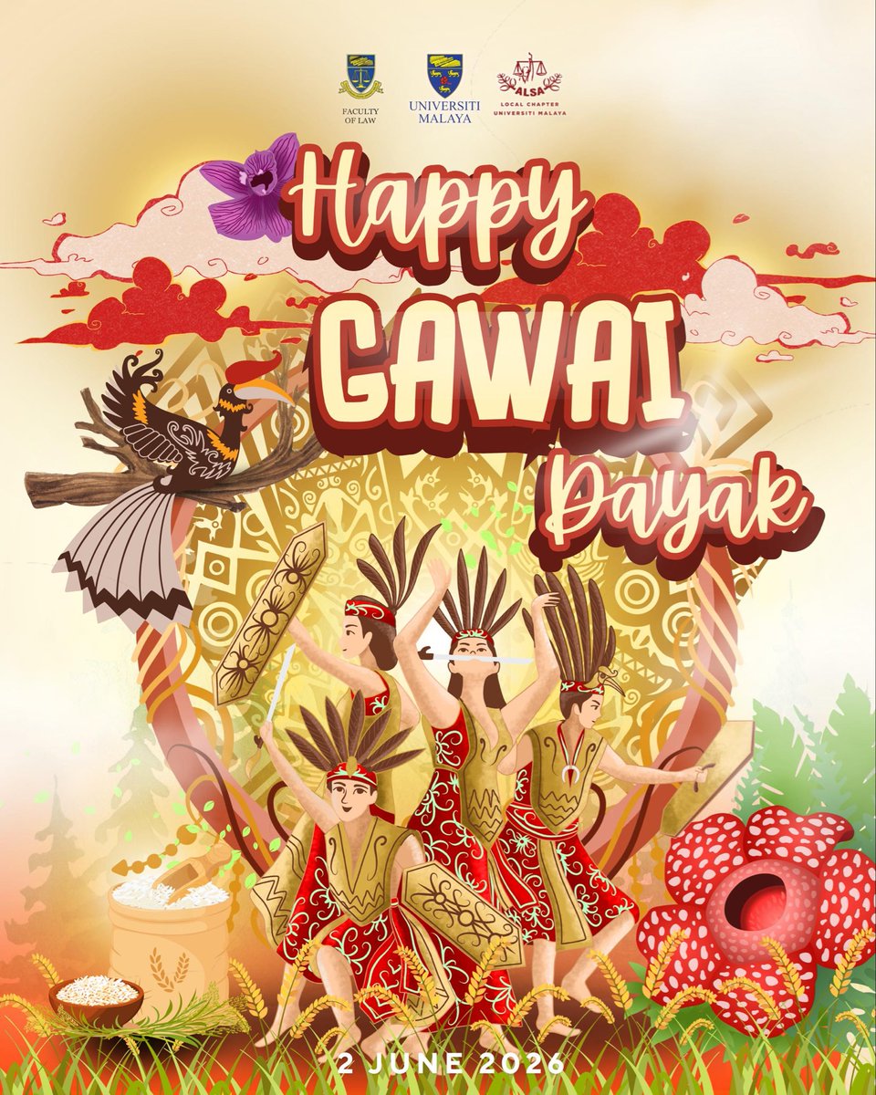 ALSAUMofficial's tweet photo. [HAPPY GAWAI DAYAK]

Gawai Dayak is more than just a celebration it’s a time to slow down, be grateful and appreciate the people around us. It’s about coming together with family and friends, sharing good food, laughter and stories that remind us where we come from. https://t.co/fQdONeYK5V