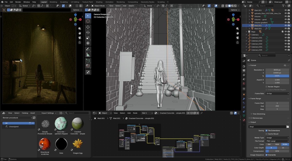 iampurerage's tweet photo. Blender 3d's project file https://t.co/9CGPpGQ3W6