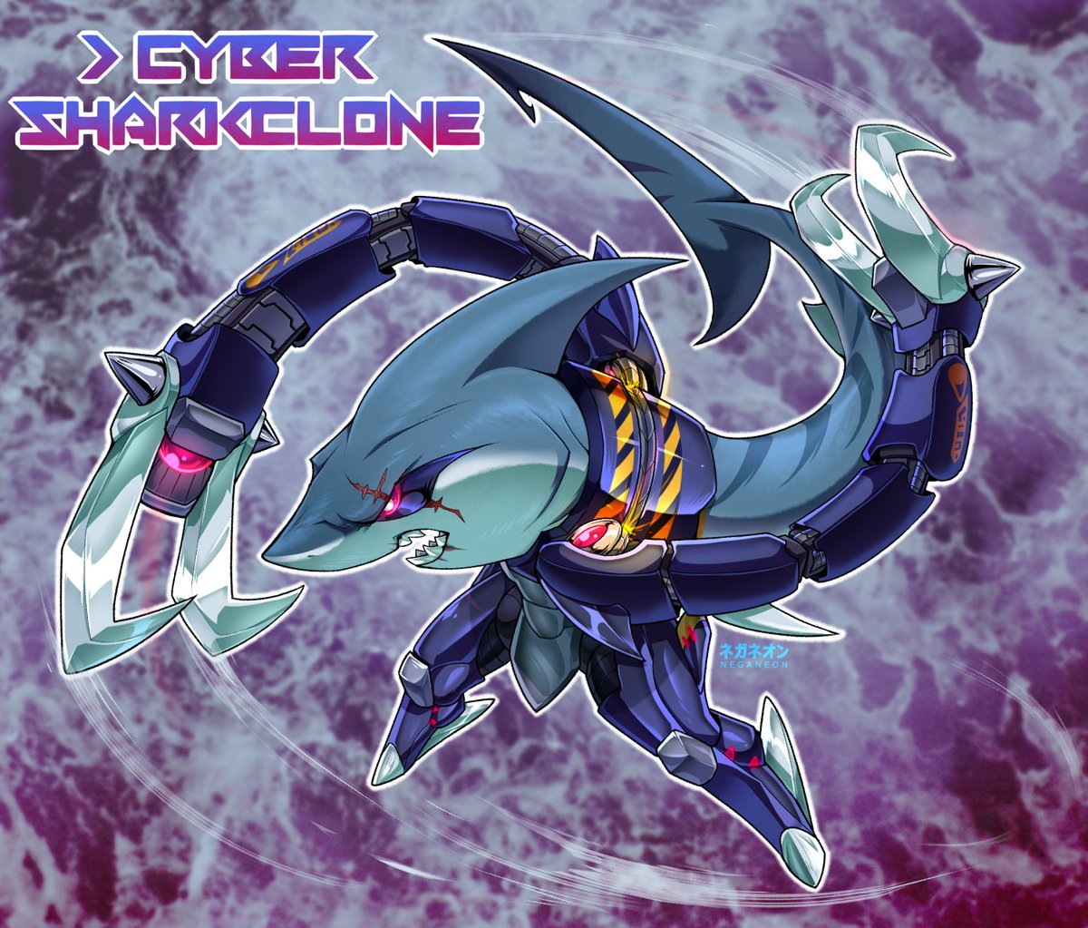 NegaNeon's tweet photo. Sharknado inspired adopt is still up for grabs 🦈
55 to AB but I'll consider art &amp; trade offers too! Details in thread 👇
#adoptable https://t.co/lAfx7Lu9g1