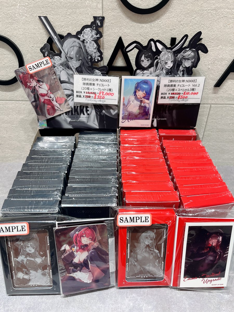 商品紹介》#NIKKE 隊員募集 チョコレート（20種＋シークレット1種