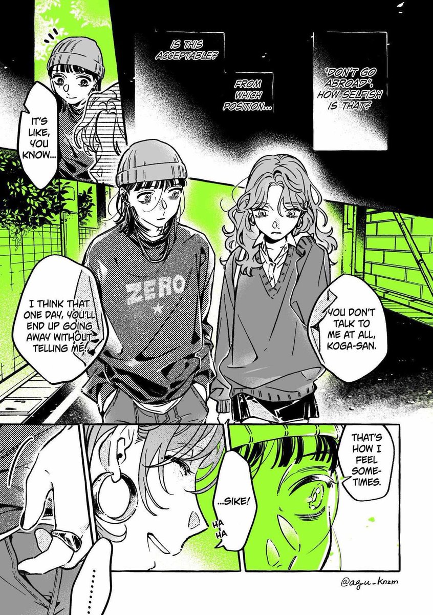 kyoruyeye's tweet photo. this foreshadowing is insane btw sumiko was plotting the angst from the start https://t.co/Mhz63a50qQ