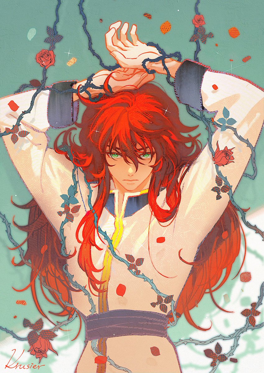 KrusierWeasley's tweet photo. 🍃𝓣𝓪𝓷𝓰𝓵𝓮𝓭 𝓲𝓷 𝓑𝓵𝓸𝓸𝓶🌹

#Yuyuhakusho #Kurama https://t.co/SyLKALhTK6
