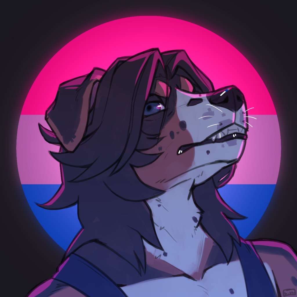 ChoccoDoggoArts's tweet photo. new icon for pride month! https://t.co/yfRk3ASsba
