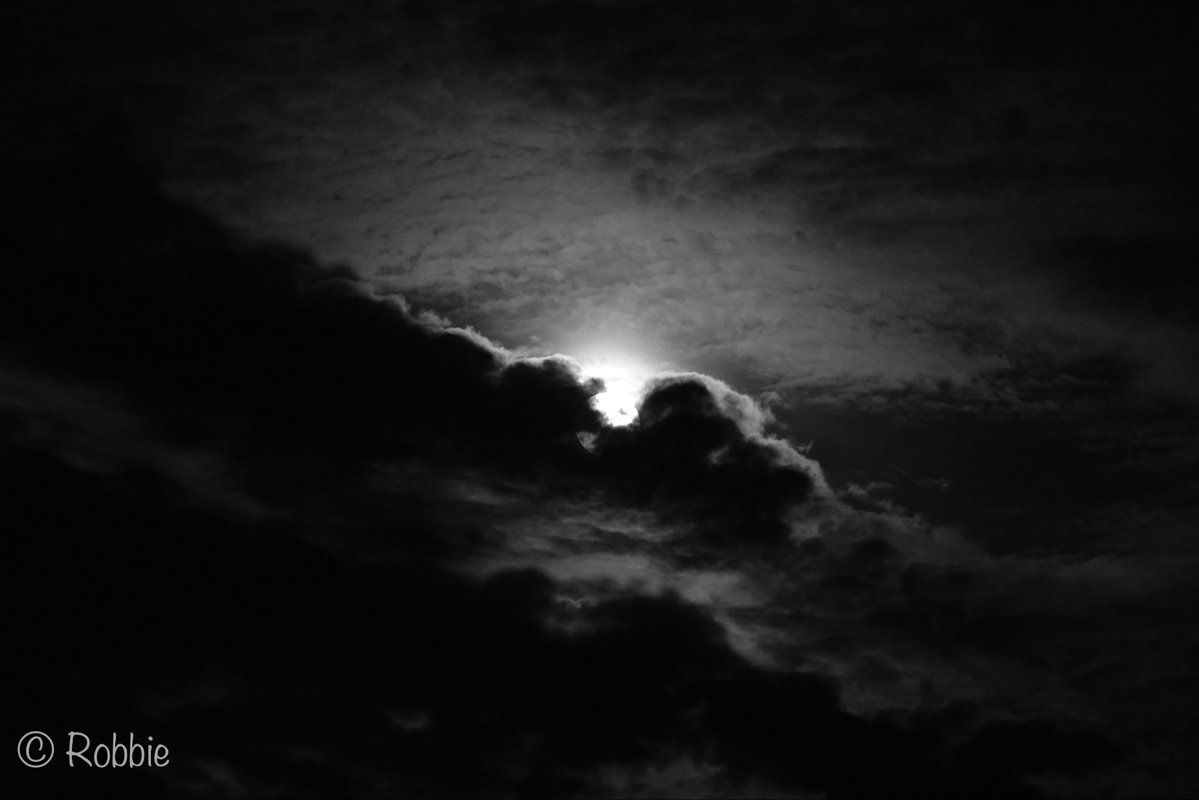 Beautiful but cloudy blue moon tonight. #fujifilm #fujifilm_xseries