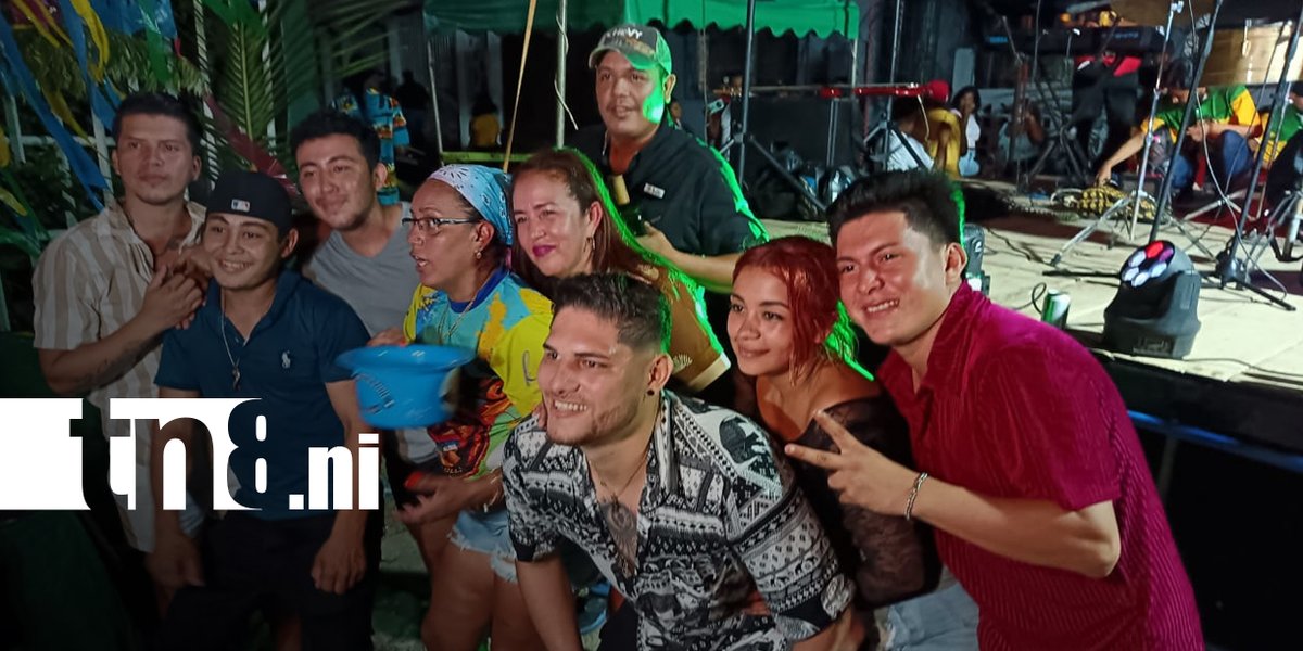 canaltn8's tweet photo. #AHORA | A pocos minutos de iniciar el tradicional Tulululú. Con esta actividad se da el cierre de las festividades del May Pole. 

Este año, el arco y recorrido parten del barrio Cotton Tree hacia el barrio Old Bank.

#Nicaragua #MayPole https://t.co/iHVD3t2TIs